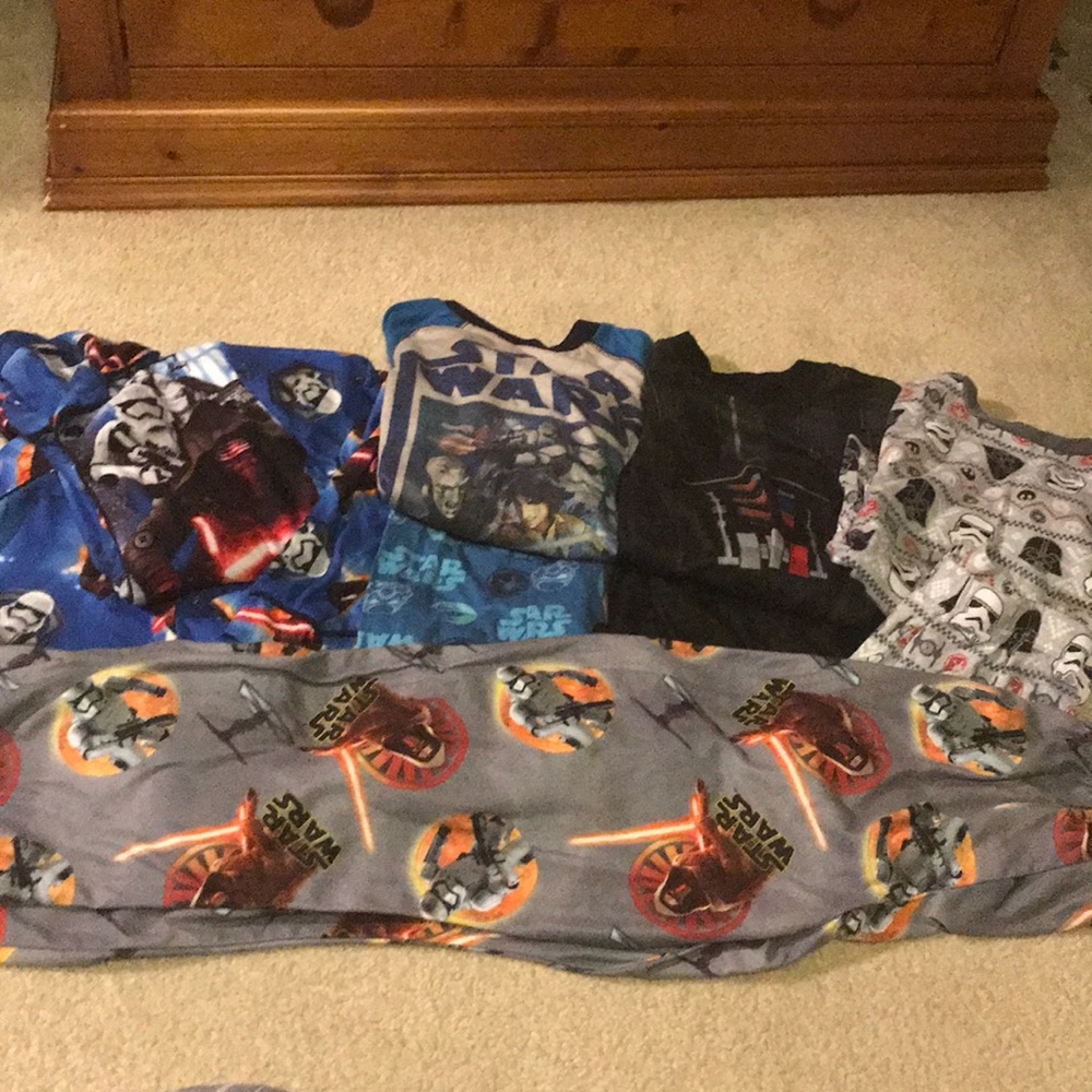 Star Wars pajama pack boys 10-12 Large